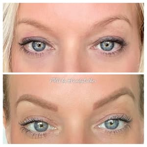 Eyeliner Tattoo result by Candy Luther, Medical Aesthetician in Greenville, SC