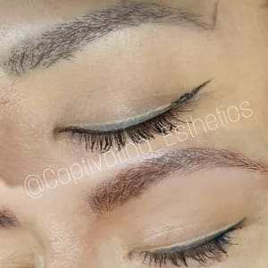 Eyeliner Tattoo result by Captivating Esthetics in Homestead, FL