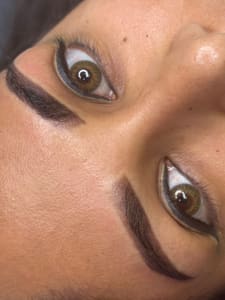 Eyeliner Tattoo result by Carol Chibli Deluxe Beauty Studio in Katy, TX
