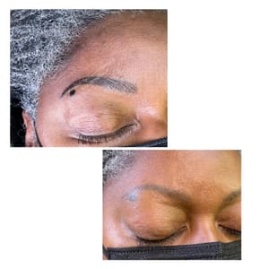 Eyeliner Tattoo result by Carolinas' Permanent Makeup and Scalp Pigmentation in Fayetteville, NC