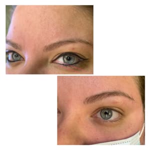 Eyeliner Tattoo result by Carolinas' Permanent Makeup and Scalp Pigmentation in Fayetteville, NC