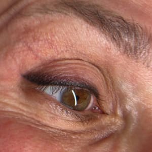 Eyeliner Tattoo result by Cassandra McKenna Beauty in Clifton Park, NY