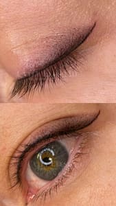 Eyeliner Tattoo result by Catia Permanent Makeup in Katy, TX
