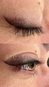 Eyeliner Tattoo result by Catia Permanent Makeup in Katy, TX