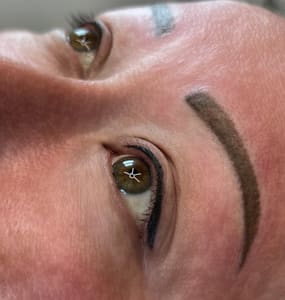 Eyeliner Tattoo result by CC Permanent Cosmetics in Syracuse, IN
