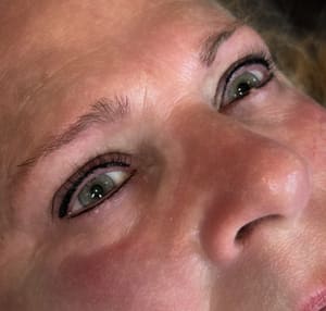 Eyeliner Tattoo result by CC Permanent Cosmetics in Syracuse, IN