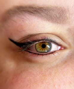 Eyeliner Tattoo result by Chaos Ink in Hamilton, OH