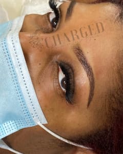 Eyeliner Tattoo result by Charged Beauty Bar in South Bay, FL