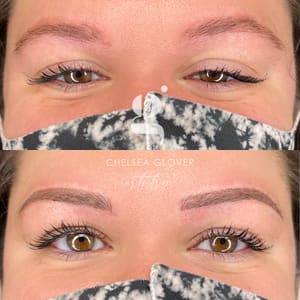 Eyeliner Tattoo result by Chelsea Glover Artistry in South Ogden, UT
