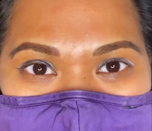 Eyeliner Tattoo result by Chloe Jefferson Microblading in Ellicott City, MD