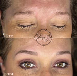Eyeliner Tattoo result by Choose Joy Beauty in Clarksville, TN