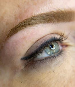 Eyeliner Tattoo result by Chosen Cosmetics in Lawton, OK