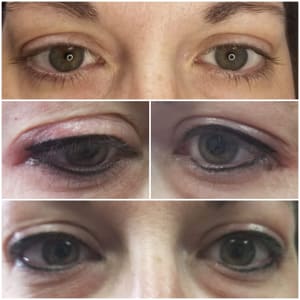 Eyeliner Tattoo result by Chrissy’s Ink in Midwest City, OK