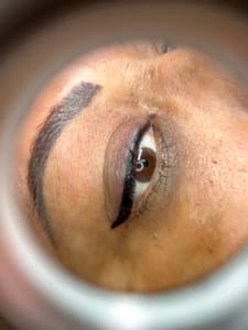 Eyeliner Tattoo result by Claritza Studio in West Palm Beach, FL