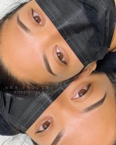 Eyeliner Tattoo result by Classy Faces Bar in Garland, TX