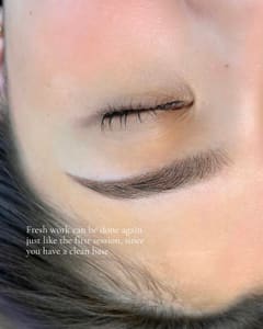 Eyeliner Tattoo result by Cocoa Square Beauty Studio in Grapevine, TX
