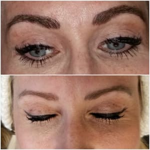 Eyeliner Tattoo result by Cosmetic Architecture in Longview, TX