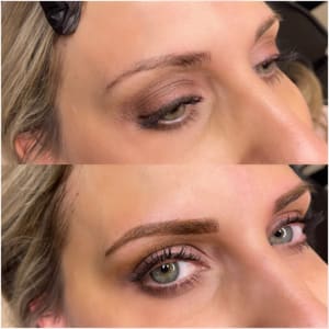 Eyeliner Tattoo result by Cosmetic Ink Houston Brow & Beauty in Houston, TX