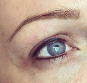 Eyeliner Tattoo result by Cosmetic Solutions in Bartlesville, OK