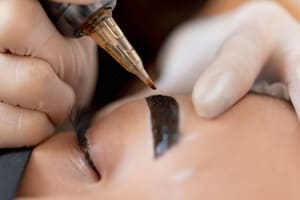 Eyeliner Tattoo result by Cosmotek Masterclass in San Jose, CA