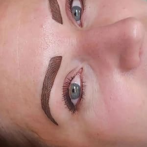 Eyeliner Tattoo result by Country Belle Permanent Makeup in Rigby, ID