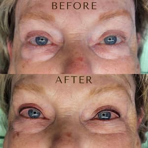 Eyeliner Tattoo result by Country Belle Permanent Makeup in Rigby, ID