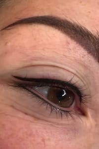 Eyeliner Tattoo result by Country Belle Permanent Makeup in Rigby, ID