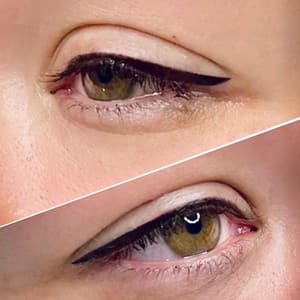 Eyeliner Tattoo result by Craft Cosmetics LLC in Longview, TX