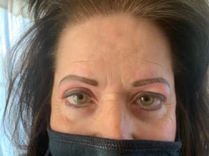 Eyeliner Tattoo result by Creative Lady Permanent Makeup Studio in Aston Township, PA