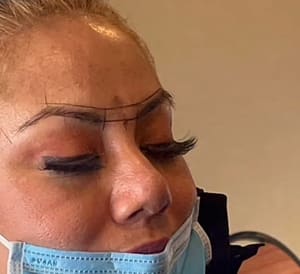 Eyeliner Tattoo result by Creatrix Beauty Cosmetic Tattoo Studio in Issaquah, WA
