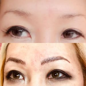 Eyeliner Tattoo result by Crescent Brow Bar in Dublin, CA
