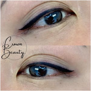Eyeliner Tattoo result by Crown Beauty in Maplewood, MN