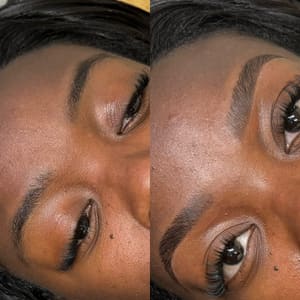 Eyeliner Tattoo result by Crown'DLooks Esthetics in Lawrenceville, GA