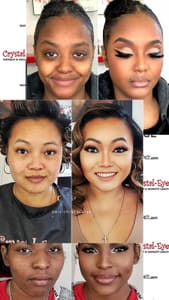 Eyeliner Tattoo result by Crystal-Eyez Makeup & Beauty Lounge in Chicago, IL
