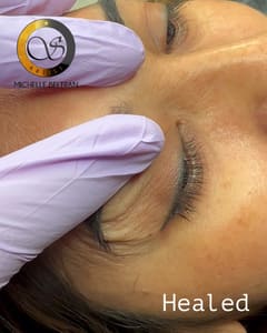 Eyeliner Tattoo result by Cuchu Brows in Inglewood, CA