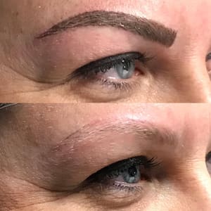 Eyeliner Tattoo result by CustomEyes Microblading in Flint, MI