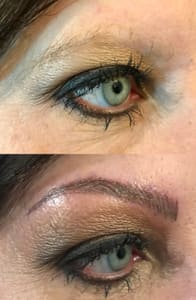 Eyeliner Tattoo result by CustomEyes Microblading in Flint, MI