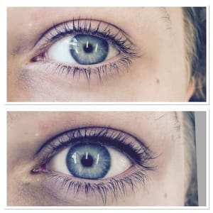 Eyeliner Tattoo result by CustomEyes Microblading in Flint, MI