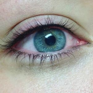 Eyeliner Tattoo result by CustomEyes Microblading in Flint, MI