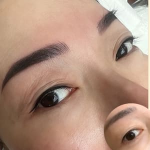 Eyeliner Tattoo result by Dallas Brows Artist in Lewisville, TX