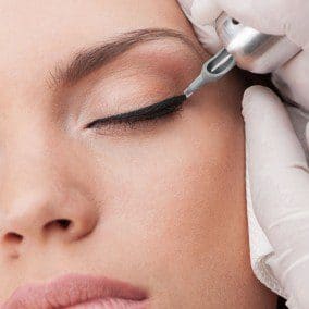 Eyeliner Tattoo result by Danettes permanent makeup in Chula Vista, CA