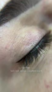 Eyeliner Tattoo result by Dao Brows Studio & Academy in Albuquerque, NM