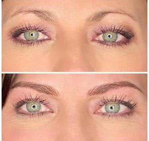 Eyeliner Tattoo result by Darcy Robinson Permanent Cosmetics and tattoo in Freedom, WY