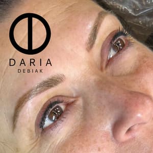 Eyeliner Tattoo result by Daria Debiak Cosmetic Tattoo in Westwood, NJ