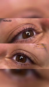 Eyeliner Tattoo result by DASHÈ Permanent Makeup in San Diego, CA