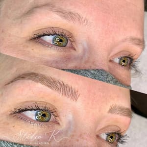 Eyeliner Tattoo result by Daymaker Artistry in Brownsburg, IN