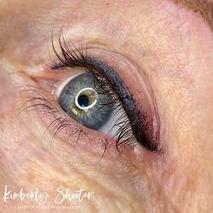 Eyeliner Tattoo result by Dayton Permanent Makeup in Centerville, OH