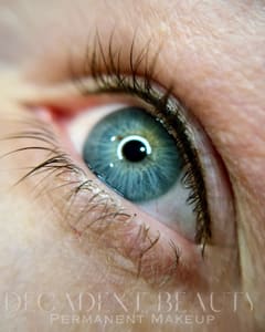 Eyeliner Tattoo result by Decadent Beauty in Arvada, CO
