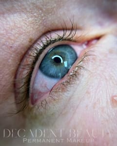 Eyeliner Tattoo result by Decadent Beauty in Arvada, CO