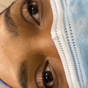 Eyeliner Tattoo result by DeepaThreadingPlus in Oxon Hill, MD
